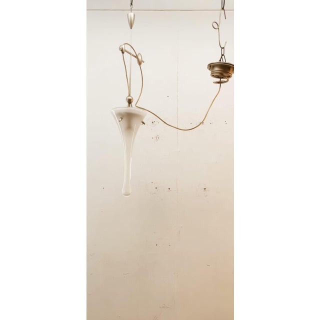 Murano Glass Suspension Light For Sale - Image 16 of 18