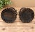 Black 1920s Gothic Revival Pierced Metal and Glass Hanging Candle Lanterns, Pair For Sale - Image 8 of 10