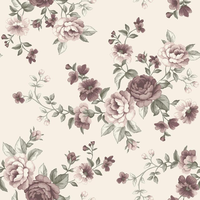 Boråstapeter Nomi Wallpaper In Blush For Sale