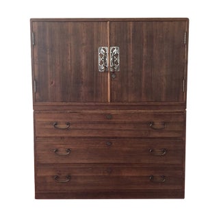 Antique Japanese Tansu Cabinet For Sale