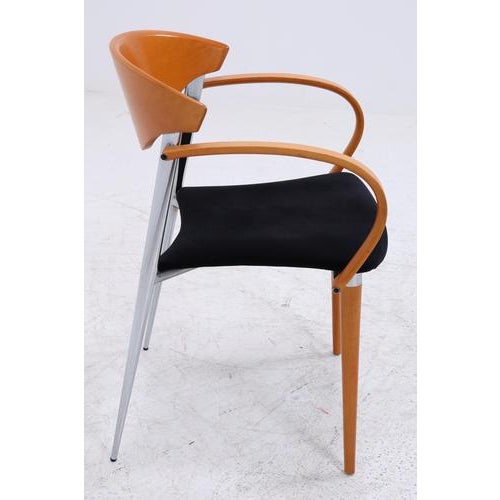 Vintage Spanish Chairs by Paco Capdell, 1980s Chair, Set of 3 For Sale - Image 16 of 18