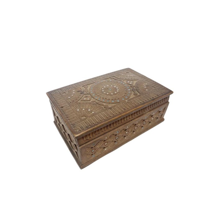 Vintage Hucul Wooden Box, 1920s For Sale - Image 11 of 16