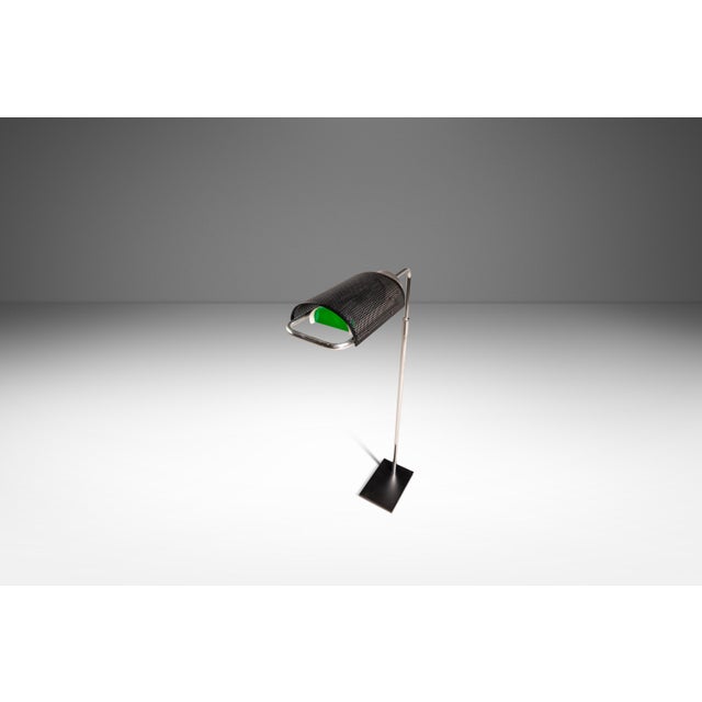 1960s 1960s Mid-Century Modern Koch & Lowy Industrial Omi "Eyeshade" Adjustable Floor Lamp For Sale - Image 5 of 16