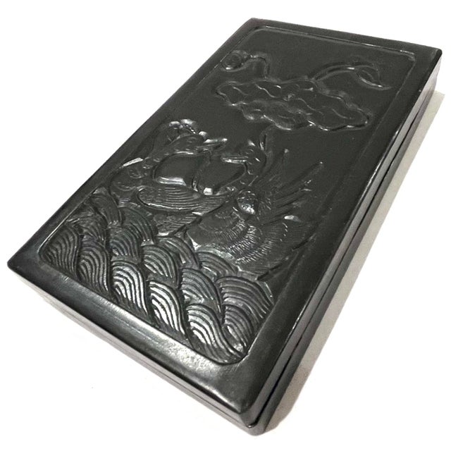 Late 19th Century Chinese Ink Stone Box For Sale - Image 9 of 9