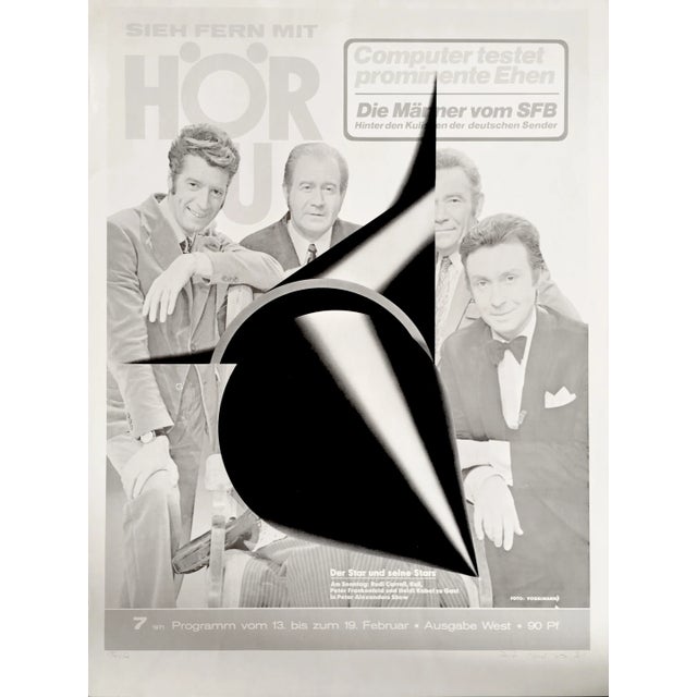 Rune Mields, Screenprint, 1971 For Sale - Image 9 of 9