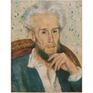 1940s After Auguste Renoir "Portrait of Victor Chocquet" Original Swiss Lithograph
