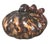 Glass Late 20th Century Handblown Murano Attributed Art Glass Leopard Print Gold Dust Decorative Pumpkin For Sale - Image 7 of 8