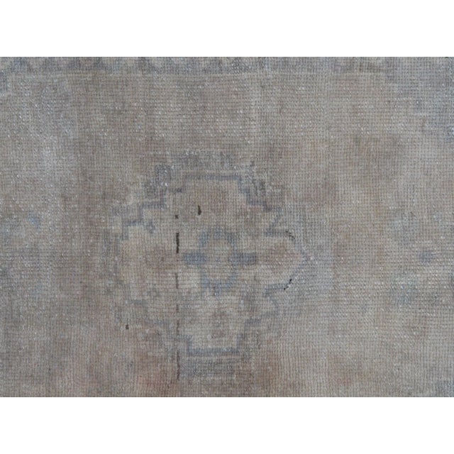1970s Vintage Oushak , 3'3" X 4'6" For Sale - Image 5 of 6