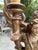 Pair of 18th Century Italian Carved and Polychrome Angel Candlesticks For Sale - Image 11 of 18