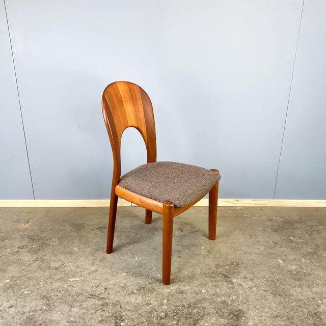 Brown Ole Dining Chairs in Teak from Koefoeds Hornslet Møbelfabrik, 1960s, Set of 4 For Sale - Image 8 of 15
