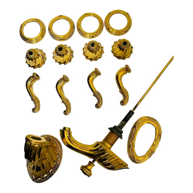 Sherle Wagner Sink and Tub Faucet Set For Sale