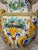 Monumental Antique Handmade Italian Majolica Painted Terracotta Gp Pottery Vase For Sale - Image 11 of 17