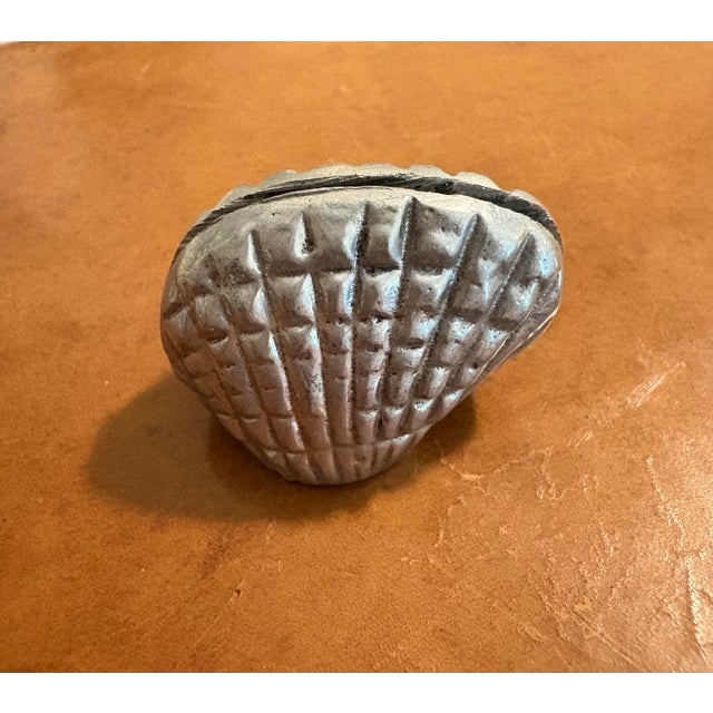 Most sets like these were produced in gold or brass finishes, and in sets of 12. This RARE SILVER FINISH is exceptionally...