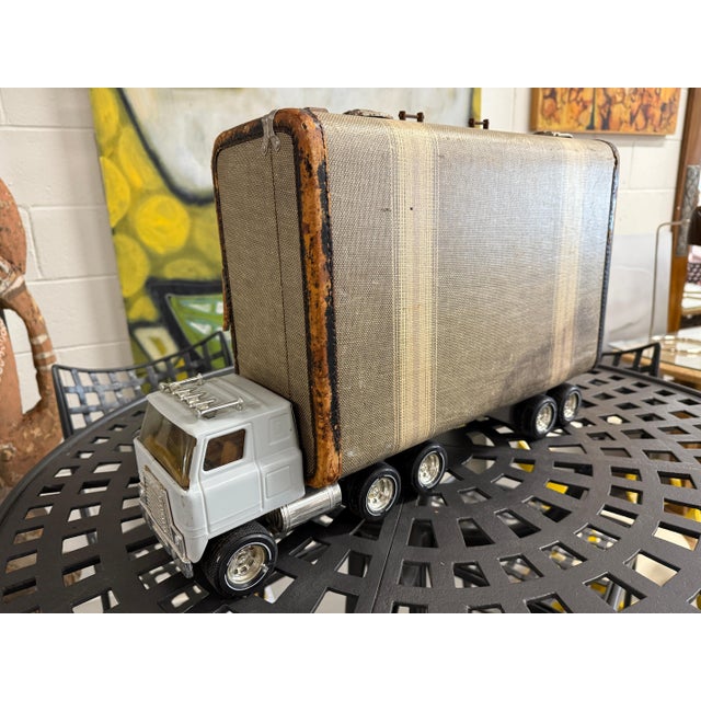 Whimsical Truck Suitcase Sculpture 2005 by Bruce Houston For Sale - Image 9 of 18