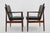 Black Set of Danish 431 Armchairs by Arne Vodder for Sibast Mobler, 1960s For Sale - Image 8 of 18