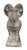 Traditional Vintage Stylized Cast Stone Ram Garden Statue With Swirl Relief Detail For Sale - Image 3 of 12