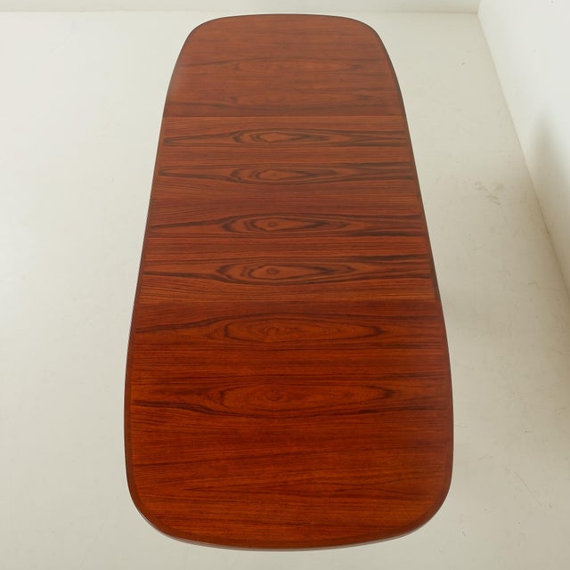 Rosewood Table with Extensions by Niels Otto Møller for Gudme Møbelfabrik, Denmark, 1970s For Sale - Image 9 of 14