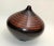 Signed Peruvian Urn Shape Studio Piece Black & Brown Ceramic Vase, Pottery For Sale - Image 12 of 13