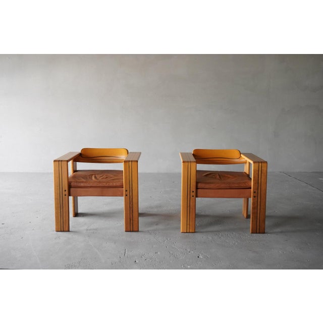 1970s Artona Armchairs by Afra & Tobia Scarpa for Maxalto, Italy 1970s, Set of 2 For Sale - Image 5 of 10