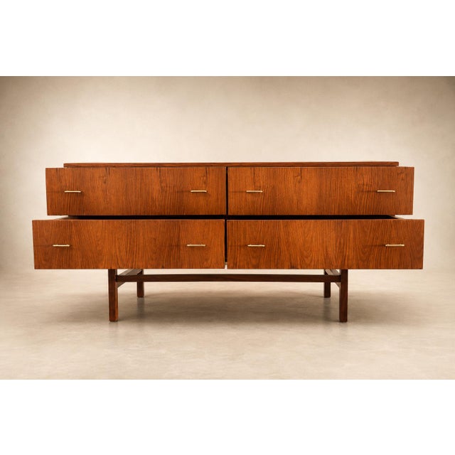 Brown Brazilian Modern Caviúna Sideboard by Cimo, Brazil, 1960s For Sale - Image 8 of 18