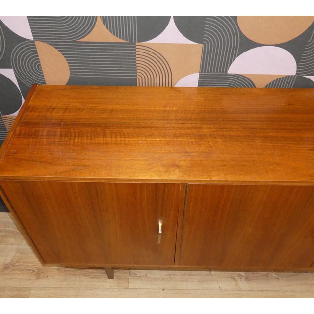 Large Sideboard in Walnut from MCM, 1960s For Sale - Image 10 of 18