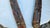 Brown Painted Wooden Shoulder Pole, Set of 2 For Sale - Image 8 of 13