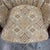 Cream Tufted Channel Wingback Arm Chair For Sale - Image 8 of 12