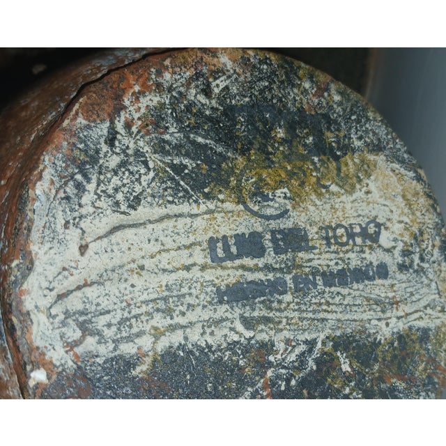 Mexican Luis Del Toro Pottery Vessels a Pair For Sale - Image 3 of 6
