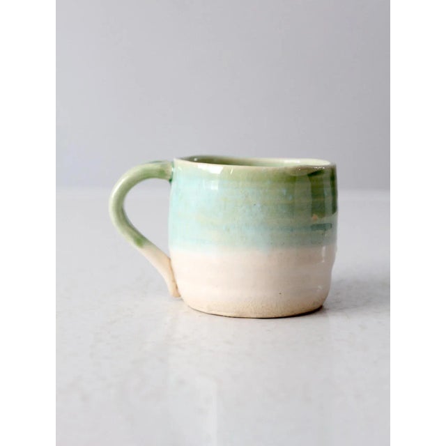 Vintage Studio Pottery Mug For Sale - Image 10 of 12