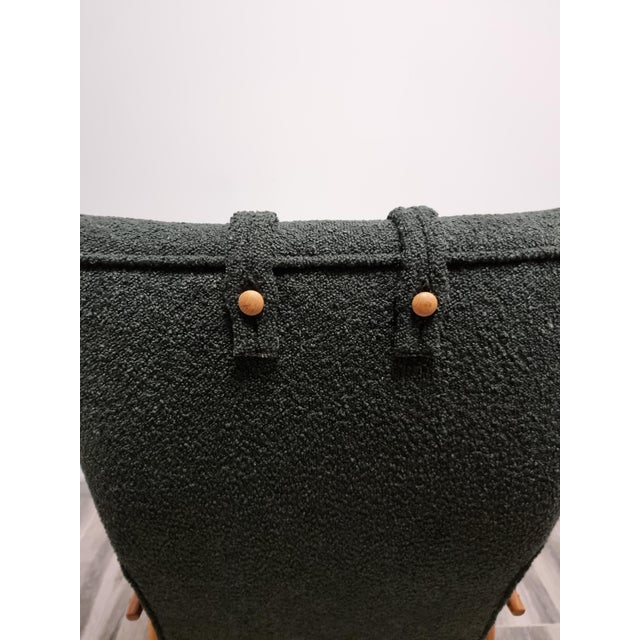 Set of Vintage Lounge Chair with Ottoman For Sale - Image 10 of 18