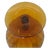 Vintage Amber Optic Balloon Vase Empoli Style For Sale - Image 13 of 13