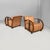 Art Deco Italian Armchairs in Wood and Fabric, 1930s, Set of 2 For Sale - Image 18 of 18