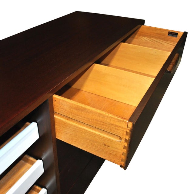 Vintage Rosewood Mahogany Harvey Probber Credenza For Sale - Image 11 of 13