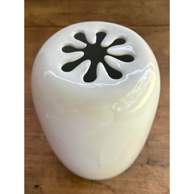 A striking example of Mid-Century Modern design, this vintage "Spark" vase was created by renowned ceramic designer David...