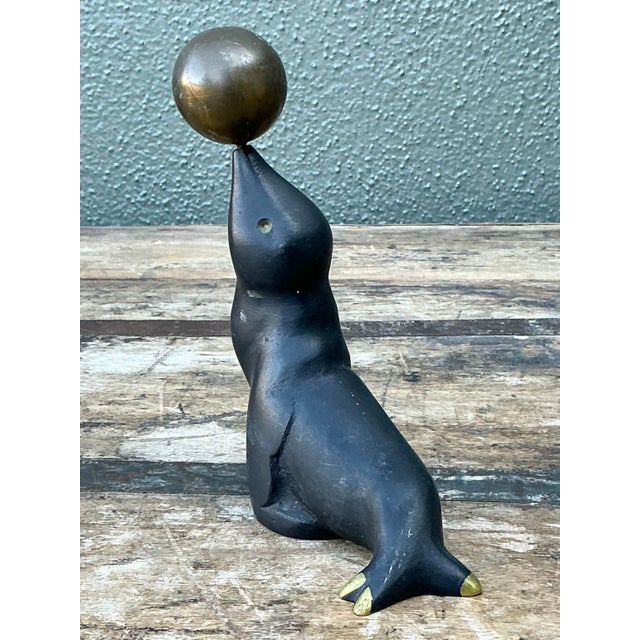 Vintage Mexican Seal With Ball For Sale - Image 9 of 12