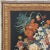 Textile Flower Painting Tapestry, 1900s For Sale - Image 7 of 9