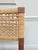 Mid-Century French Woven Abaca and Oak Side Chairs attributed to Adrien Audoux & Frida Minet, 1950s, Set of 2 For Sale - Image 10 of 12