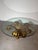 Vintage Gilt Iron Coffee Table with Glass Top For Sale - Image 4 of 7