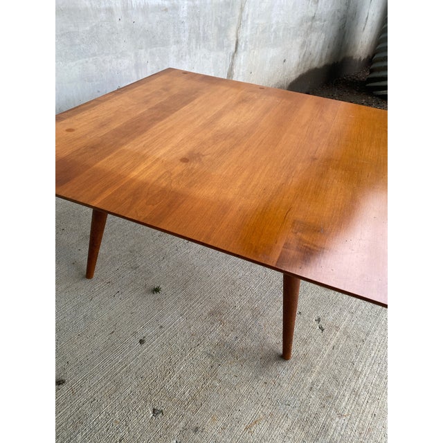 Paul McCobb Planner Group Maple Low Table With Modular Drawer Top For Sale In Seattle - Image 6 of 12