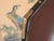 Circa 1970s Chinoiserie Style Painted Silk Screen "Peacock and Magnolia" For Sale - Image 16 of 18