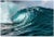 Contemporary "Teahupoo, the Wave" Contemporary Reproduction Print by Stephan Debelle, Framed 48 X 32 Inches For Sale - Image 3 of 9
