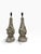 Antique Meissen Style Porcelain "Schneeballen" (Snowball) Vase Table Lamps - A Pair For Sale In West Palm - Image 6 of 9