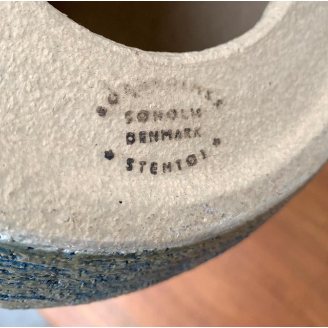 Mid-Century Danish Stoneware Table Lamp from Søholm, 1960s For Sale - Image 16 of 18