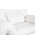 White DS 142 White Leather Wing Lounger Sofa with Chrome Feet and Manual Function from de Sede For Sale - Image 8 of 18