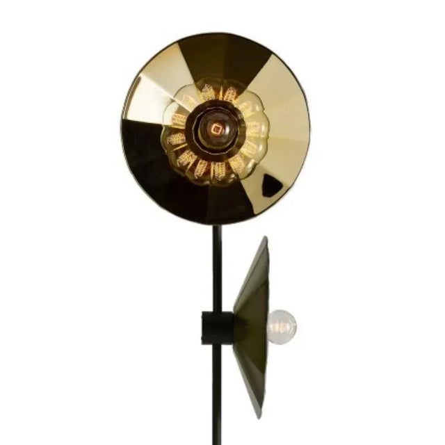 Not Yet Made - Made To Order Cometa Floor Lamp in Gold Fractale by Radar For Sale - Image 5 of 13