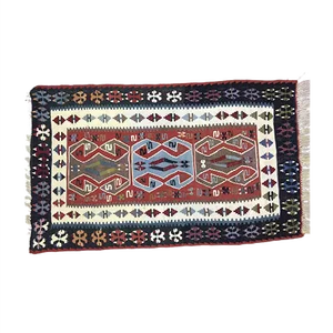 Vintage Turkish Woolen Kilim Rug