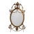 Antique Adam-Style Guiltwood Oval-Style Mirror For Sale