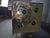 Brutalist Brass & Black Glass Credenza With 24 Green Jewels Made in Italy For Sale - Image 3 of 7