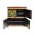 Wood Chinese Tibetan Treasure Color Flower Graphic Storage Cabinet For Sale - Image 7 of 8