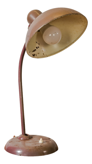 Bauhaus Brown 6556 Table Lamp from Kaiser Idell / Kaiser Leuchten, 1940s